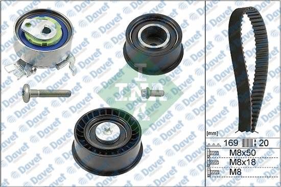 INA 530007810 Eksantrik Kiti Astra F - Corsa B - Vectra B - X14xe - X16xel - Z16xe - X18xe1 - Z18xe